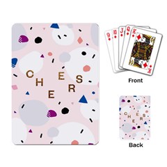 Cheers Polkadot Circle Color Rainbow Playing Card by Mariart