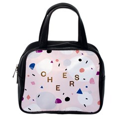 Cheers Polkadot Circle Color Rainbow Classic Handbags (one Side) by Mariart