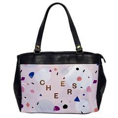 Cheers Polkadot Circle Color Rainbow Office Handbags by Mariart