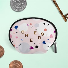 Cheers Polkadot Circle Color Rainbow Accessory Pouches (small)  by Mariart