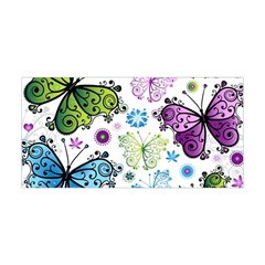 Butterfly Animals Fly Purple Green Blue Polkadot Flower Floral Star Yoga Headband by Mariart