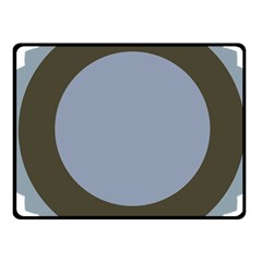 Circle Round Grey Blue Fleece Blanket (small) by Mariart