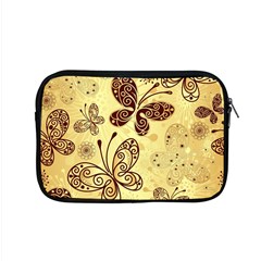 Butterfly Animals Fly Purple Gold Polkadot Flower Floral Star Sunflower Apple Macbook Pro 15  Zipper Case by Mariart