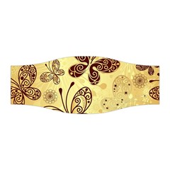 Butterfly Animals Fly Purple Gold Polkadot Flower Floral Star Sunflower Stretchable Headband by Mariart