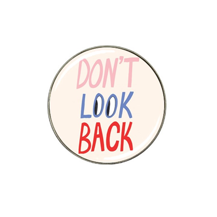 Don t Look Back Big Eye Pink Red Blue Sexy Hat Clip Ball Marker (4 pack)