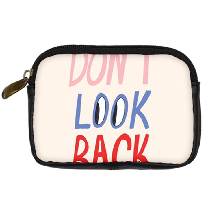 Don t Look Back Big Eye Pink Red Blue Sexy Digital Camera Cases