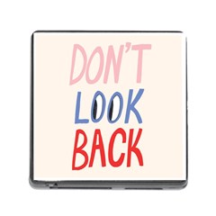 Don t Look Back Big Eye Pink Red Blue Sexy Memory Card Reader (square) by Mariart