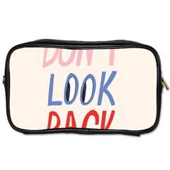 Don t Look Back Big Eye Pink Red Blue Sexy Toiletries Bags by Mariart