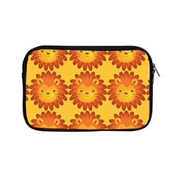 Cute Lion Face Orange Yellow Animals Apple Macbook Pro 13  Zipper Case by Mariart