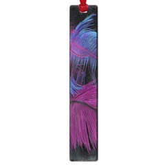 Feathers Quill Pink Black Blue Large Book Marks by Mariart