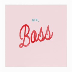 Girl Boss Pink Red Blue Sexy Medium Glasses Cloth (2-Side)