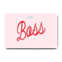 Girl Boss Pink Red Blue Sexy Small Doormat 