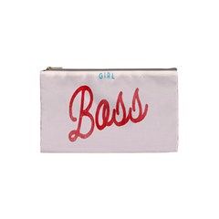 Girl Boss Pink Red Blue Sexy Cosmetic Bag (Small) 