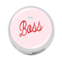 Girl Boss Pink Red Blue Sexy 4-Port USB Hub (Two Sides) 