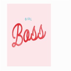 Girl Boss Pink Red Blue Sexy Large Garden Flag (two Sides) by Mariart