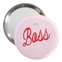 Girl Boss Pink Red Blue Sexy 3  Handbag Mirrors