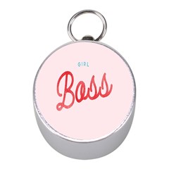 Girl Boss Pink Red Blue Sexy Mini Silver Compasses