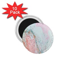 Geode Crystal Pink Blue 1 75  Magnets (10 Pack)  by Mariart