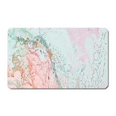 Geode Crystal Pink Blue Magnet (rectangular)