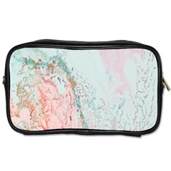 Geode Crystal Pink Blue Toiletries Bags by Mariart