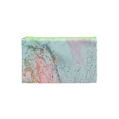 Geode Crystal Pink Blue Cosmetic Bag (xs) by Mariart