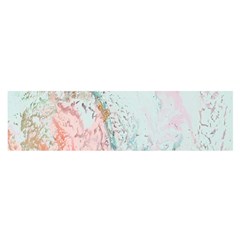 Geode Crystal Pink Blue Satin Scarf (oblong) by Mariart