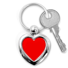 Heart Rhythm Inner Red Key Chains (heart) 