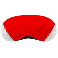 Heart Rhythm Inner Red Sleeping Masks by Mariart