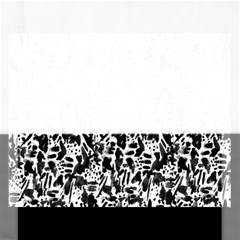 Deskjet Ink Splatter Black Spot Rectangular Jigsaw Puzzl by Mariart