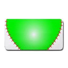 Heart Rhythm Inner Green Red Medium Bar Mats by Mariart