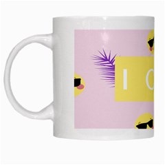 I Can Purple Face Smile Mask Tree Yellow White Mugs by Mariart