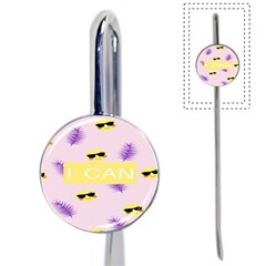 I Can Purple Face Smile Mask Tree Yellow Book Mark by Mariart