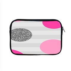 Polkadot Circle Round Line Red Pink Grey Diamond Apple Macbook Pro 15  Zipper Case by Mariart