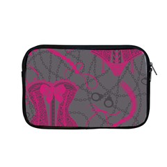 Pink Black Handcuffs Key Iron Love Grey Mask Sexy Apple Macbook Pro 13  Zipper Case by Mariart