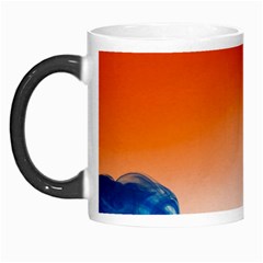 Simulate Weather Fronts Smoke Blue Orange Morph Mugs by Mariart