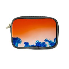 Simulate Weather Fronts Smoke Blue Orange Coin Purse by Mariart