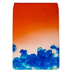 Simulate Weather Fronts Smoke Blue Orange Flap Covers (l)  by Mariart