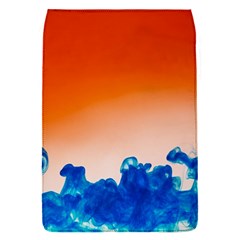 Simulate Weather Fronts Smoke Blue Orange Flap Covers (s)  by Mariart