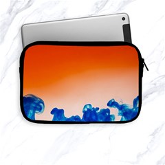 Simulate Weather Fronts Smoke Blue Orange Apple Ipad Mini Zipper Cases by Mariart