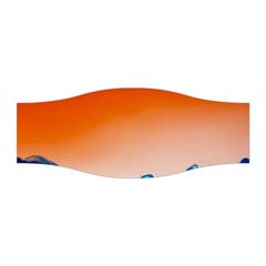 Simulate Weather Fronts Smoke Blue Orange Stretchable Headband