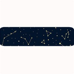 Star Zodiak Space Circle Sky Line Light Blue Yellow Large Bar Mats by Mariart