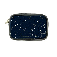 Star Zodiak Space Circle Sky Line Light Blue Yellow Coin Purse by Mariart