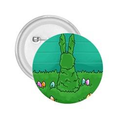 Rabbit Easter Green Blue Egg 2 25  Buttons