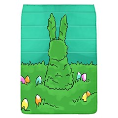 Rabbit Easter Green Blue Egg Flap Covers (l)  by Mariart