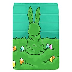 Rabbit Easter Green Blue Egg Flap Covers (s)  by Mariart