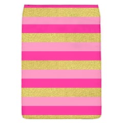 Pink Line Gold Red Horizontal Flap Covers (l)  by Mariart