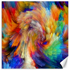 Rainbow Color Splash Canvas 20  X 20   by Mariart