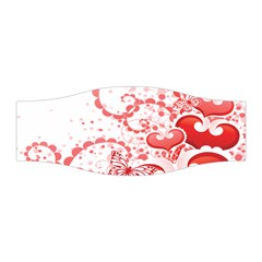 Love Heart Butterfly Pink Leaf Flower Stretchable Headband