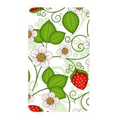 Strawberry Fruit Leaf Flower Floral Star Green Red White Memory Card Reader by Mariart