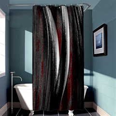 Abstraction Shower Curtain 36  X 72  (stall)  by Valentinaart